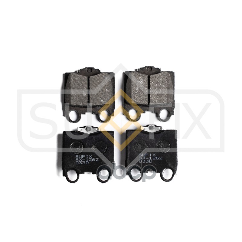 Колодки Тормозные Дисковые | Зад Прав/Лев | SUFIX арт. SX1262