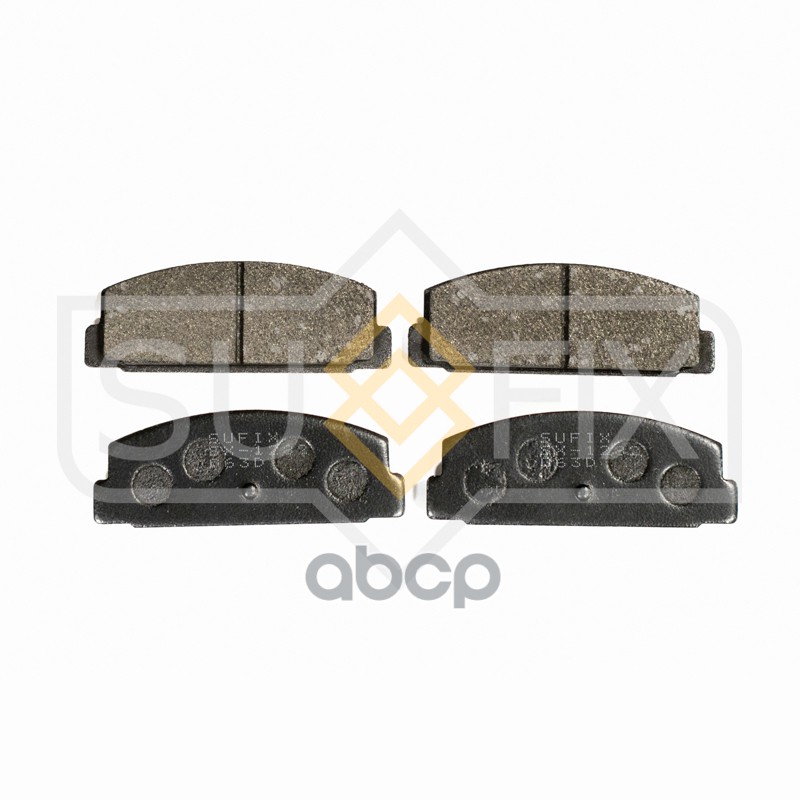 Колодки тормозные задние MAZDA 323 01-04/626 2.0 97-02/Premacy(CP) 99 SX-1282 SUFIX арт. SX-1282