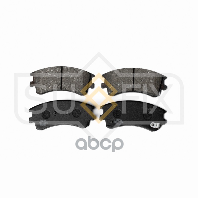 Колодки Тормозные Передние Mazda 6 2.0-2.3 02-07 Sx-1286 SUFIX арт. SX-1286