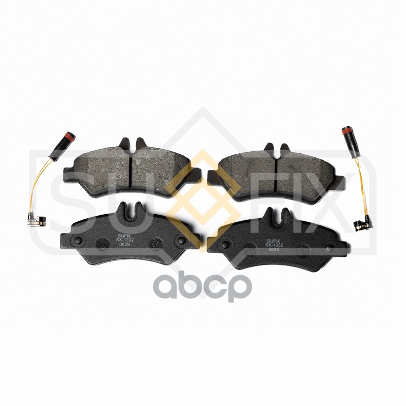 Колодки Тормозные Дисковые | Зад Прав/Лев | SUFIX арт. SX1332