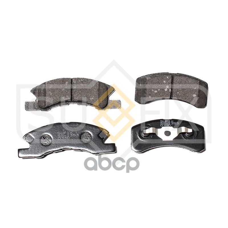 Колодки Тормозные Дисковые | Перед Прав/Лев | SUFIX арт. SX1353