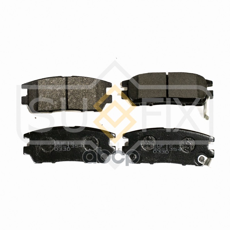 Колодки тормозные задние MITSUBISHI Pajero 00/Pajero Sport 98 / Space Gear 00 SX-1354 SUFIX арт. SX-1354