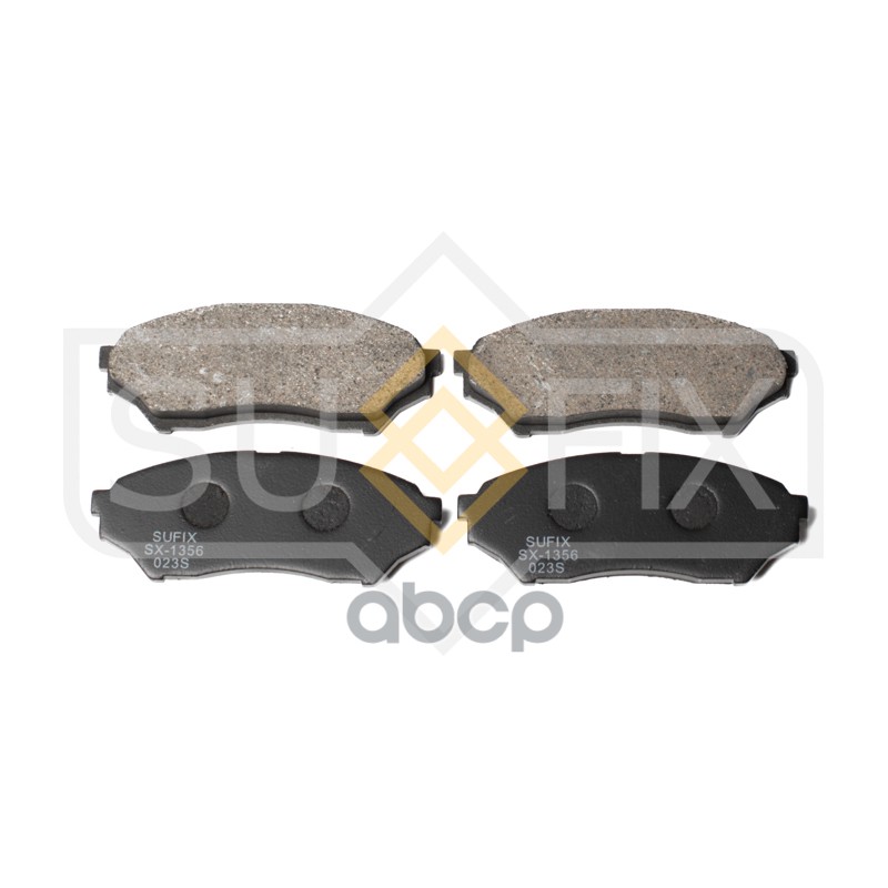 Колодки Тормозные Дисковые | Перед Прав/Лев | SUFIX арт. SX1356