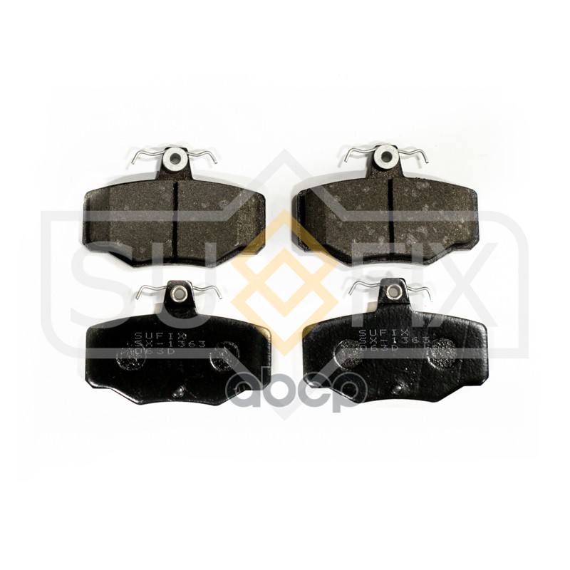 Колодки Тормозные Задние Nissan Almera(N16) 02-06/Primera(P10) 1.6-2.0/(P11) 98-01 Sx-1363 SUFIX арт. SX-1363