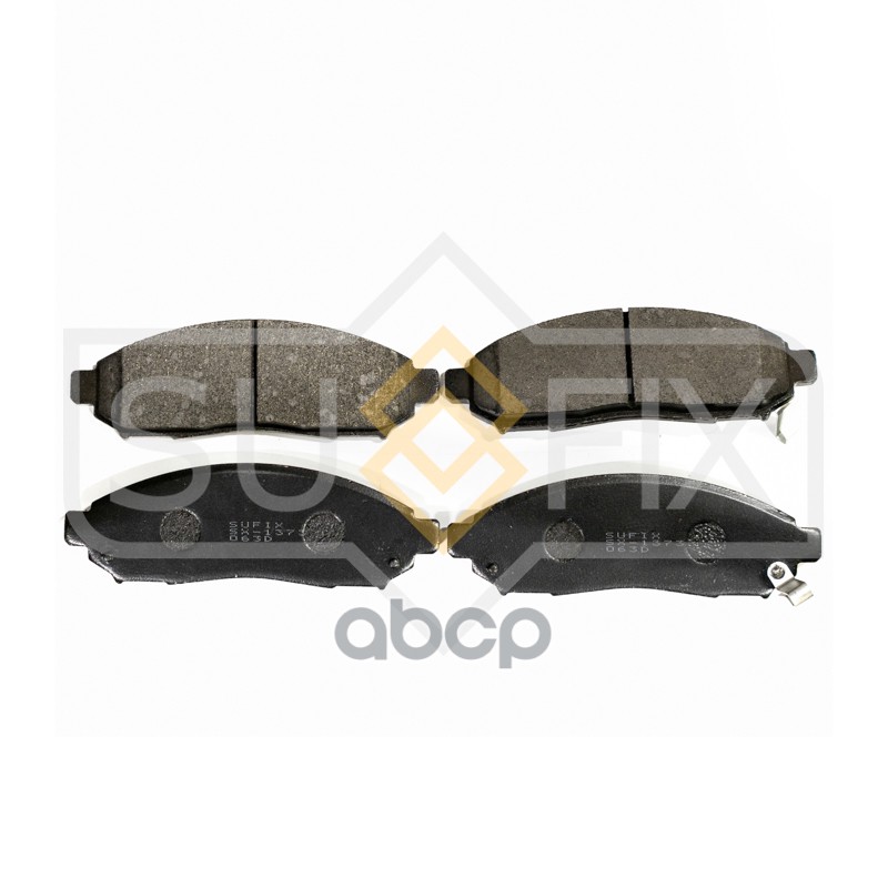 Колодки Тормозные Дисковые | Перед Прав/Лев | SUFIX арт. SX1373