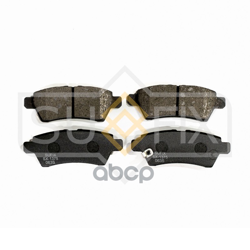 Колодки Тормозные Дисковые | Зад Прав/Лев | SUFIX арт. SX1375