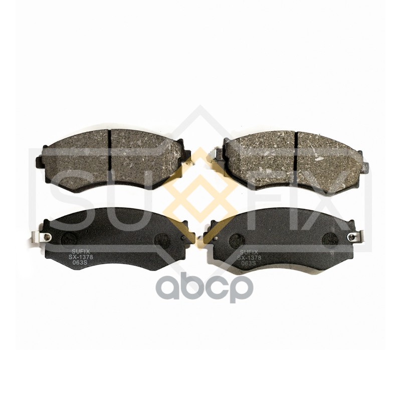 Колодки Тормозные Дисковые | Перед Прав/Лев | SUFIX арт. SX1378