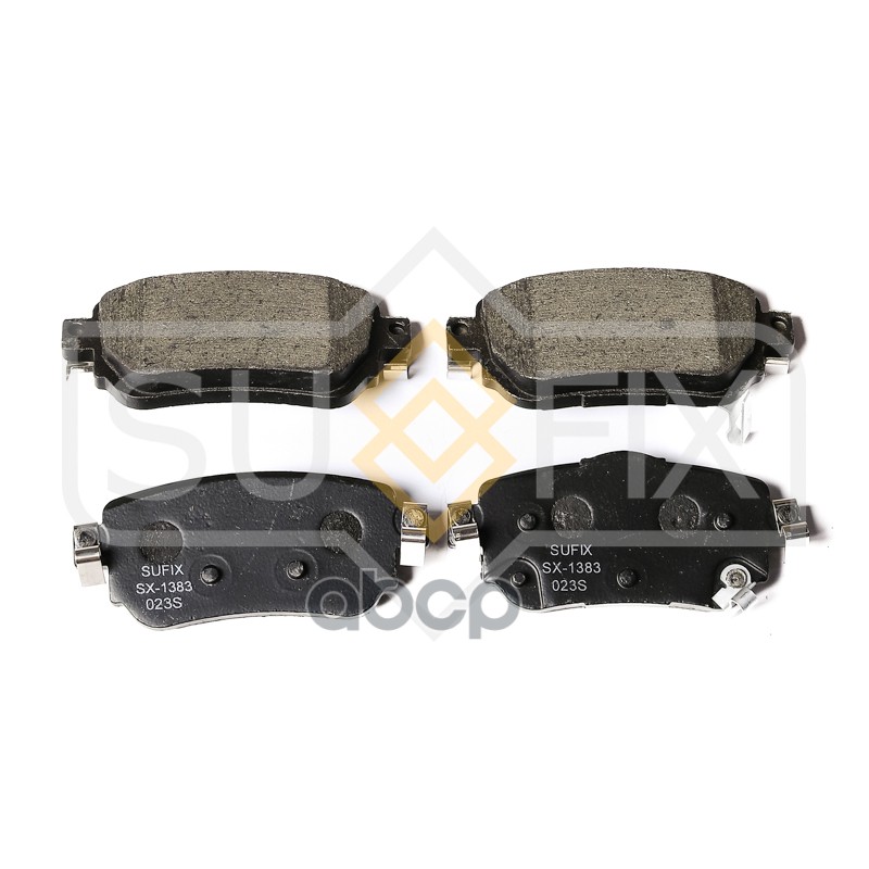 Колодки Тормозные Задние Nissan Qashqai(J11) 1.2-2.0 13 / X-Trail(T32) 1.6D-2.5 13, Renault Kadjar 1.2-1.6D 15 Sx-1383 SUFIX ...