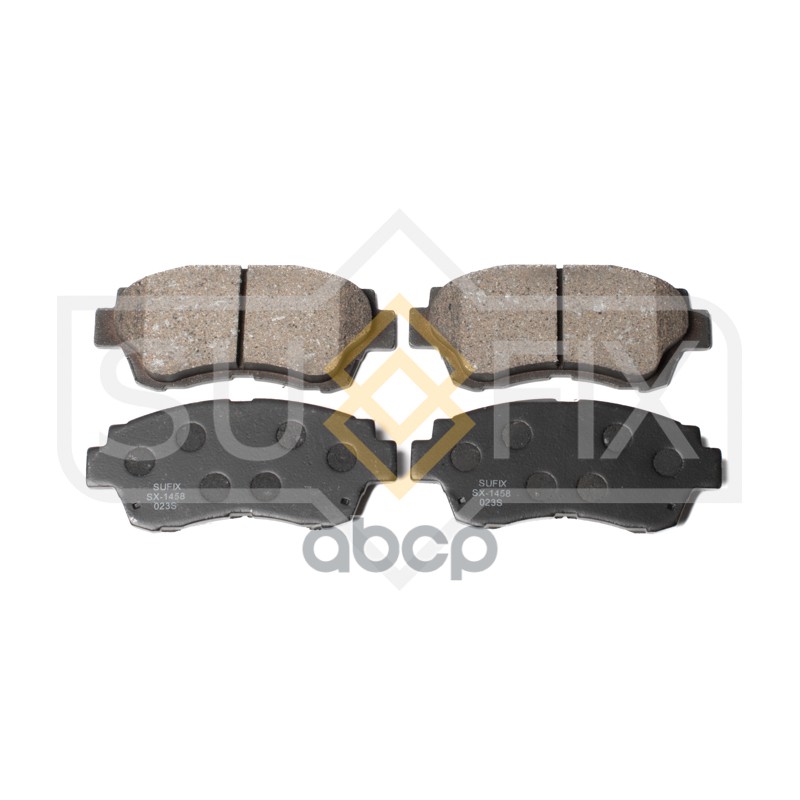 Колодки Тормозные Дисковые | Перед Прав/Лев | SUFIX арт. SX1458