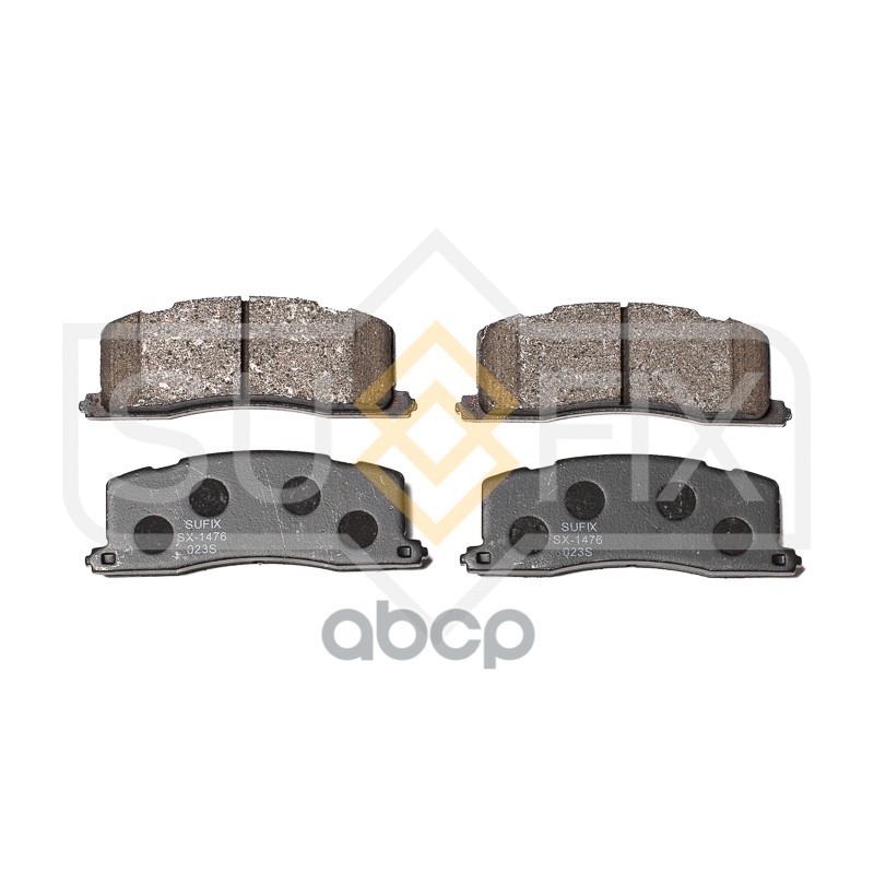 Колодки Тормозные Дисковые | Зад Прав/Лев | SUFIX арт. SX1476