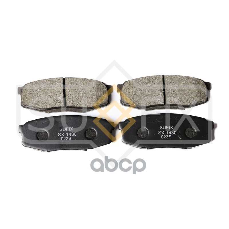 Колодки тормозные задние TOYOTA Land Cruiser (J200) 08 SX-1480 SUFIX арт. SX-1480