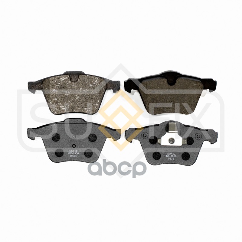 Колодки Тормозные Дисковые | Перед Прав/Лев | SUFIX арт. SX1506