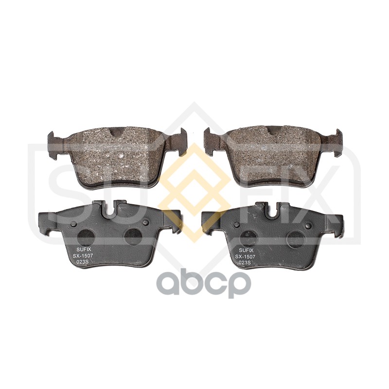 Колодки Тормозные Дисковые | Зад Прав/Лев | SUFIX арт. SX1507