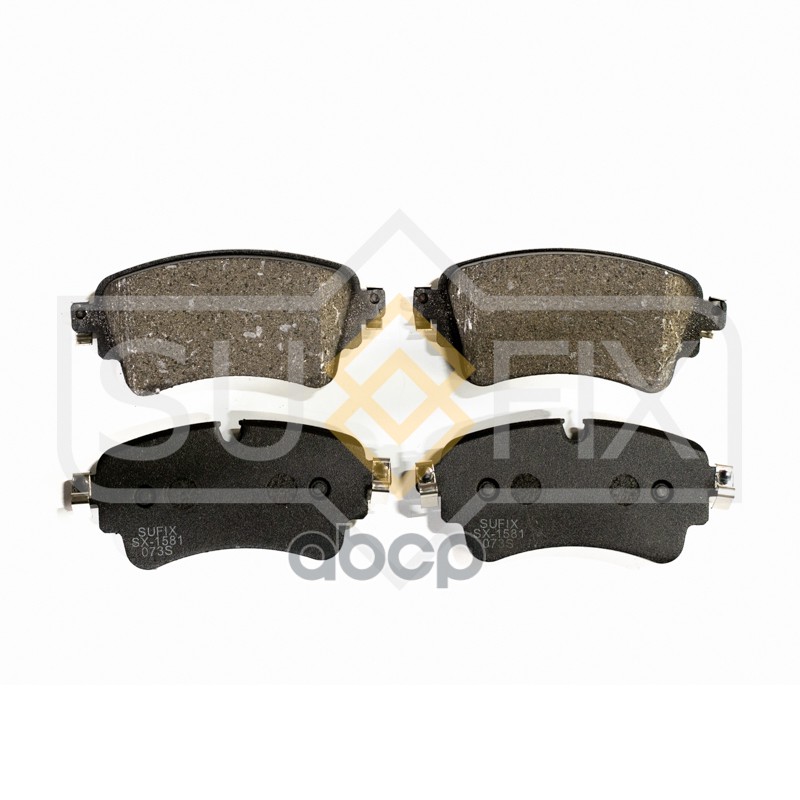 Колодки Тормозные Дисковые | Зад Прав/Лев | SUFIX арт. SX1581