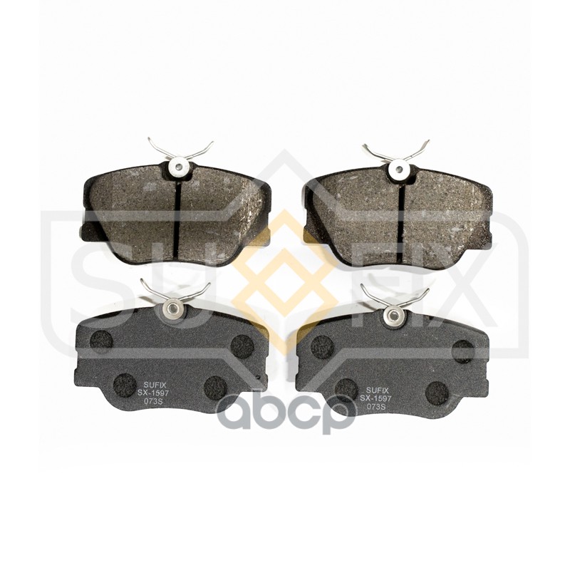 Колодки Тормозные Дисковые | Перед Прав/Лев | SUFIX арт. SX1597