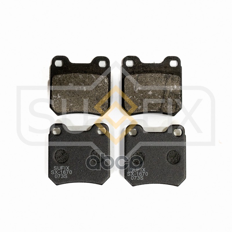 Колодки Тормозные Дисковые | Зад Прав/Лев | SUFIX арт. SX1670