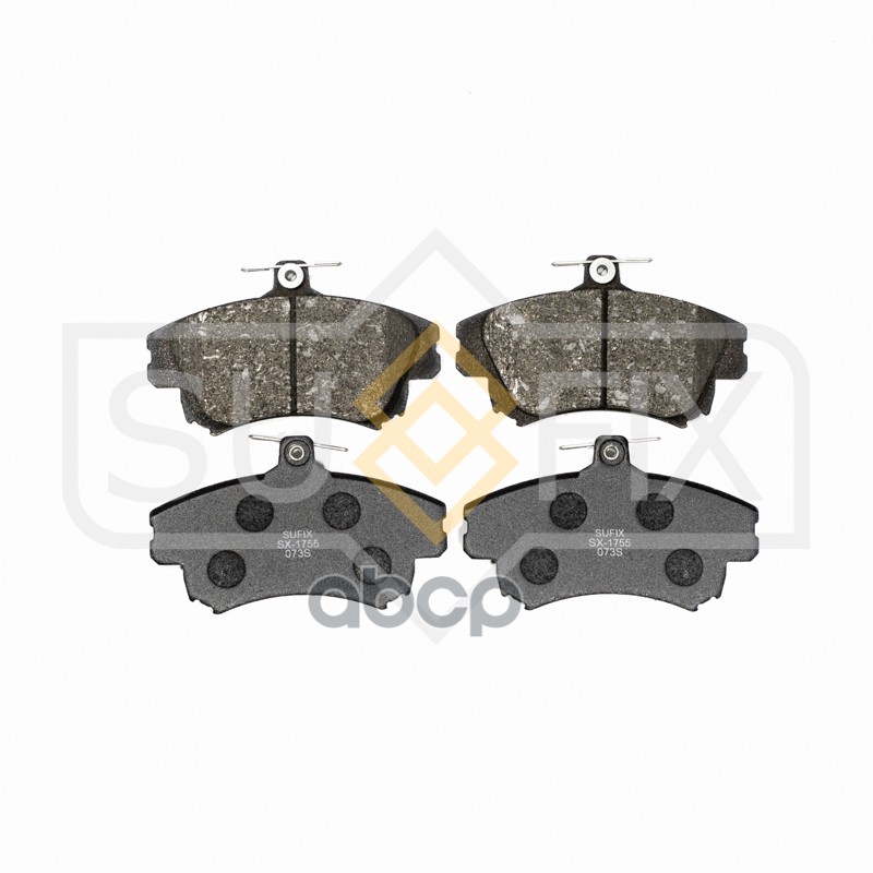 Колодки тормозные передние MITSUBISHI Carisma 1.6-1.9D 99-06 / Colt(Z2/Z3) 1.5 05, SMART Forfour 1.5 05-06, VOLVO S40 / V40 1...