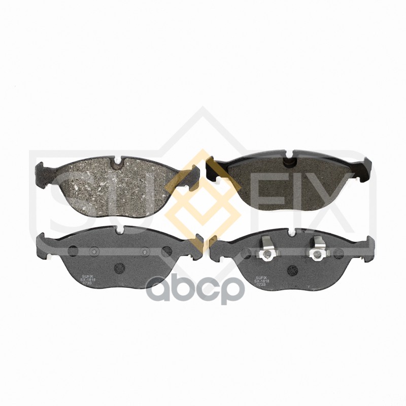 Колодки Тормозные Дисковые | Перед Прав/Лев | SUFIX арт. SX1818