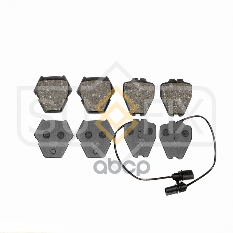 Колодки Тормозные Дисковые | Перед Прав/Лев | SUFIX арт. SX1819
