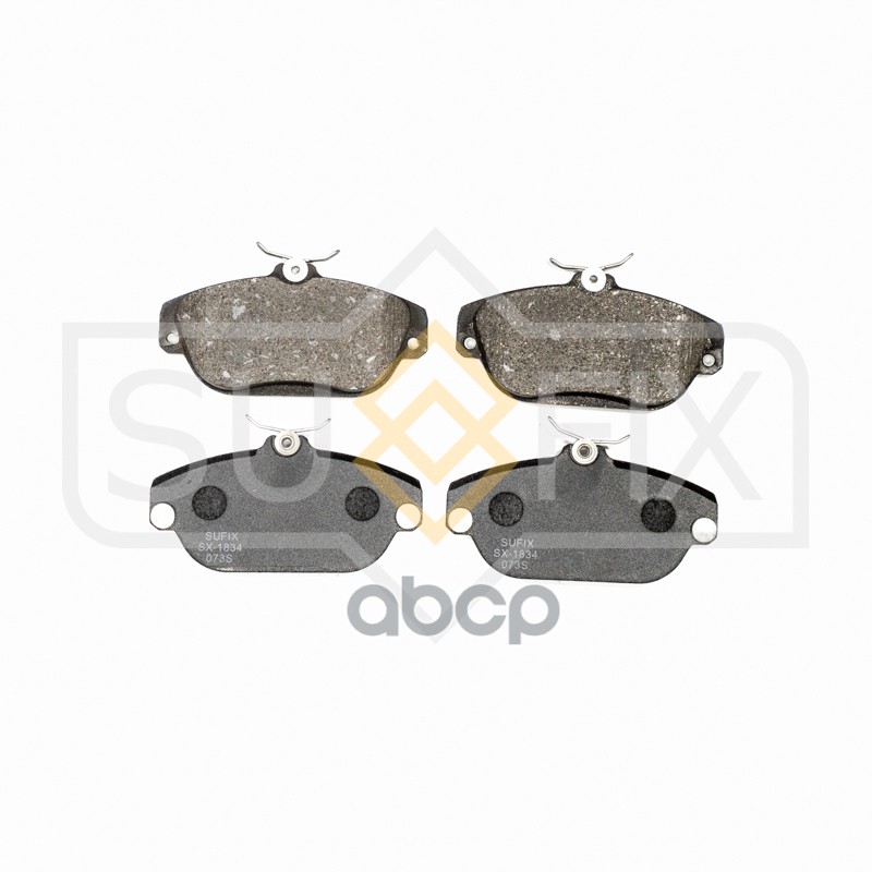 Колодки Тормозные Дисковые | Перед Прав/Лев | SUFIX арт. SX1834