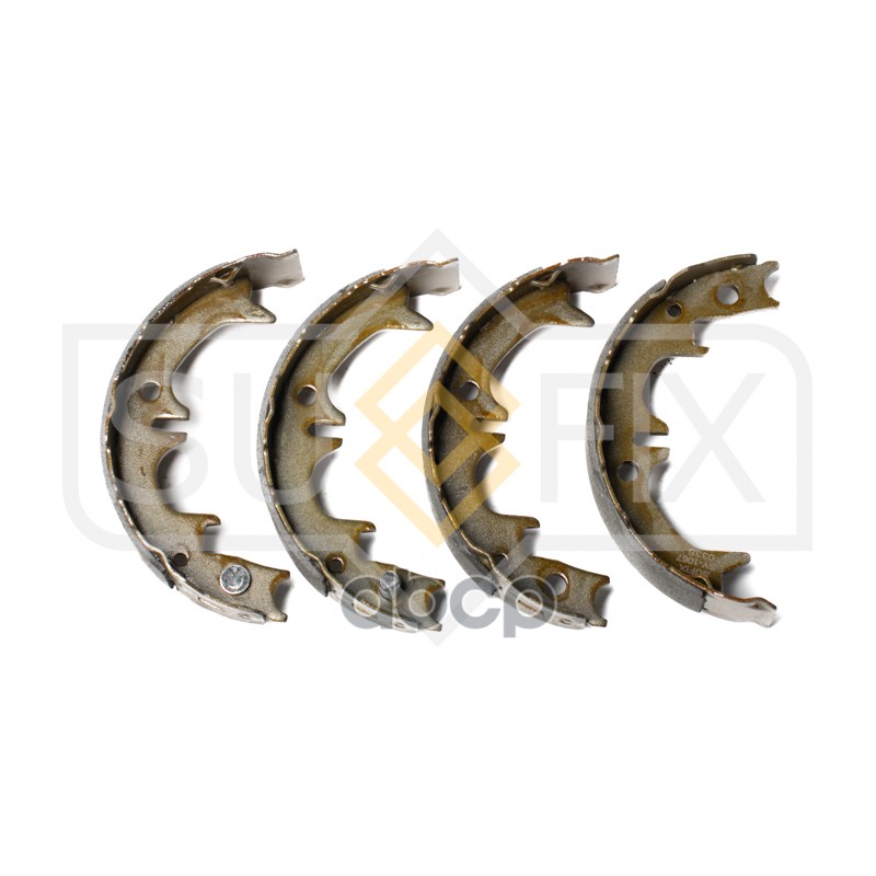 Колодки тормозные стояночные TOYOTA Avensis(T22) 97 / Camry(V10-V50) 91, LEXUS RX300 98-03 SY-1067 SUFIX арт. SY-1067