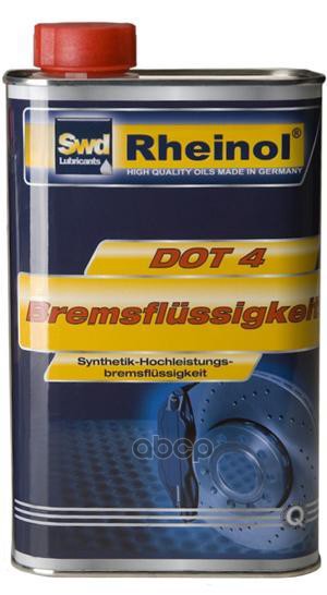 Тормозная жидкость Bremsflussigkeit DOT-4. 0 5l SWD Rheinol арт. 30770,150