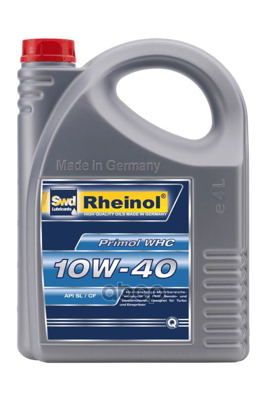 SWD Rheinol Масло моторное Primol WHC 10W-40 п/с 4л