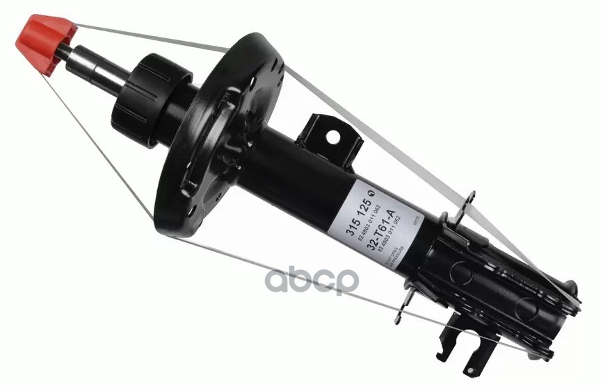 Амортизатор CITRO?N:  NEMO Box (AA_)/  FIAT:  FIORINO Box Body / Estate (225)  QUBO (225)/  PEUGEOT: Sachs арт. 315125
