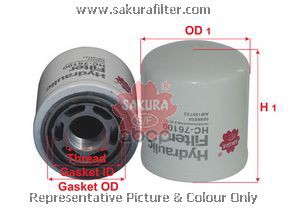 Фильтр гидравлический DONALDSON HC76100 Sakura арт. HC76100