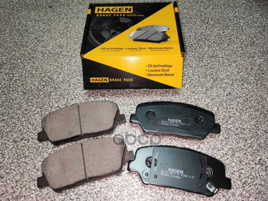 Колодки тормозные передние HYUNDAI/KIA Elantra/i30/Cerato/Optima/Ceed/ProCeed GP1403 Sangsin brake арт. GP1403