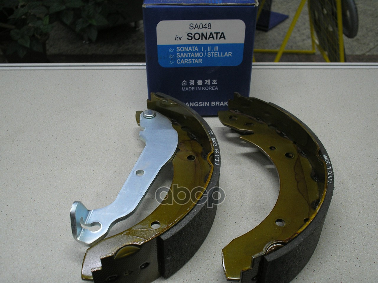 Колодки торм.бараб. комплект 4 шт. шт. Hi-Q HYUNDAI SONATA  MARTIA Sangsin brake арт. sa048
