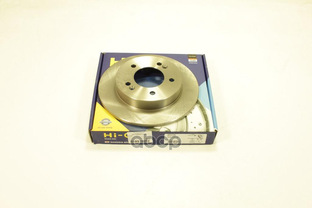 Диск тормозной Hyundai i20 1.4/1.6/1.4CRDi/1.6CRDi 10 SD1106 Sangsin brake арт. SD1106