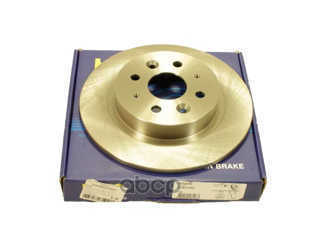 Диск тормозной KIA Cerato/Shuma 1.5/1.8 96-04 SD2049 Sangsin brake арт. SD2049