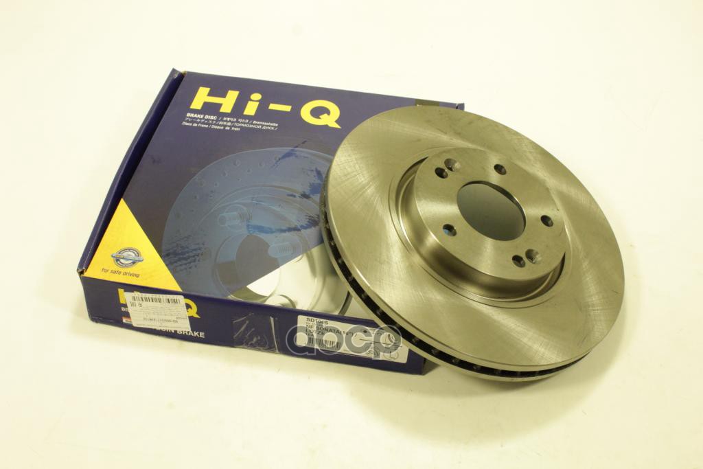Диск тормозной (Спереди) Toyota Corolla (E180) 12-19 / Auris 12-18 Sangsin brake арт. SD4607