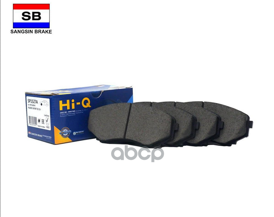 Колодки тормозные MITSUBISHI PAJERO SPORT III 15- SP1527A Sangsin brake арт. SP1527A