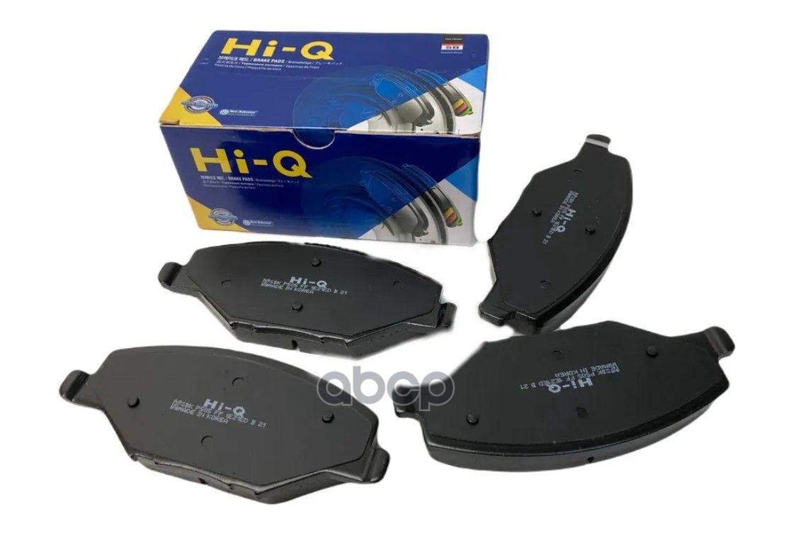 Колодки тормозные VW POLO (RUS) 11-/SKODA FABIA 11- передние SP1595IN Sangsin brake арт. SP1595IN