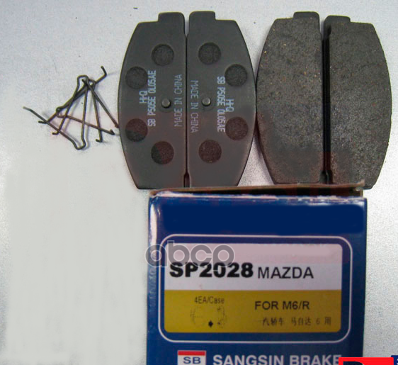 Колодки тормозные MAZDA RX 7 92/MAZDA 323 1.8 T/626 9194 задние SP2028 Sangsin brake арт. SP2028