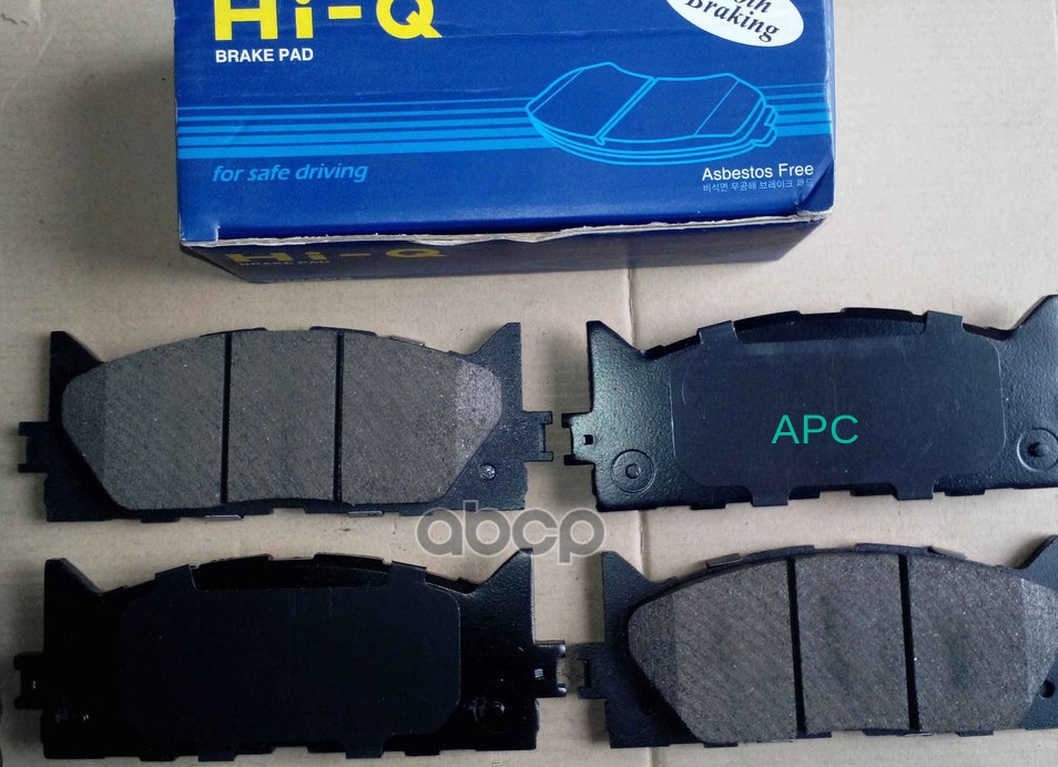 Колодки тормозные дисковые передние Серия:HI-Q TOYOTA CAMRY седан (V5), TOYOTA CAMRY седан (V4), TOY Sangsin brake арт. SP2080