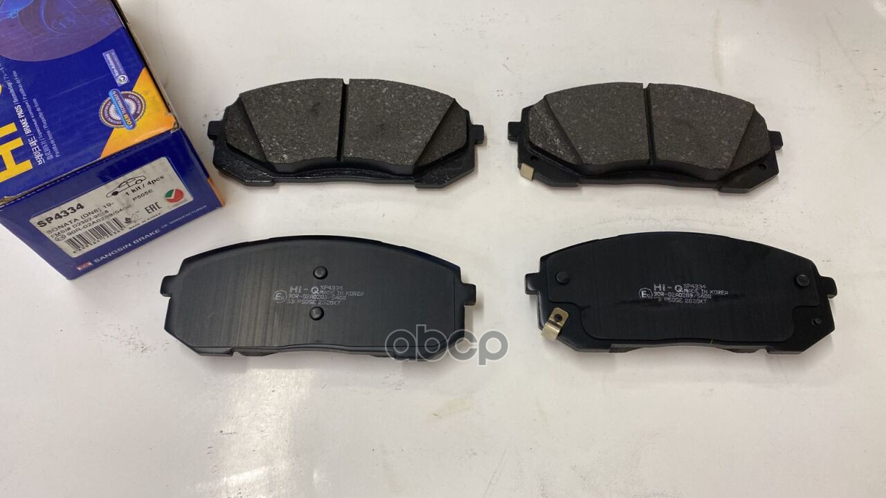 Колодки передние HYUNDAI SONATA 2019  SP4334 Sangsin brake арт. SP4334