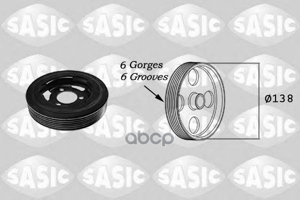 Шкив коленвала BMW  CITROEN  MINI  PEUGEOT Sasic арт. 2156025
