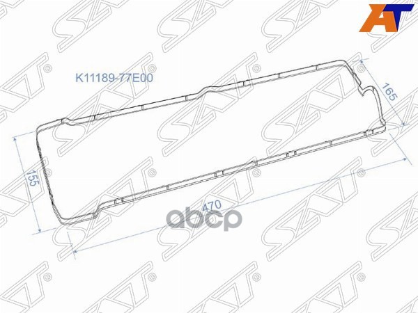 Прокладка клапанной крышки Suzuki Escudo 97-05 / Aerio 01-03 J20A Sat арт. K11189-77E00