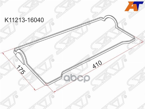Прокладка клапанной крышки TY 7A-FE Sat арт. K11213-16040