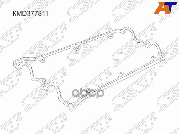 Прокладка клапанной крышки MMC 4G15/4G19 DOHC 02-, Z25A/Z26AZ27A Sat арт. KMD377811