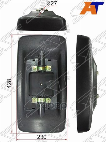 Зеркало Заднего Вида Nissan Condor (Ud) Truck (428X230mm) Sat арт. SL-631