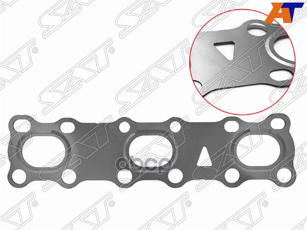 Прокладка выпускного коллектора NISSAN MURANO/INFINITI FX VQ35DE 07- Sat арт. ST-100-0006