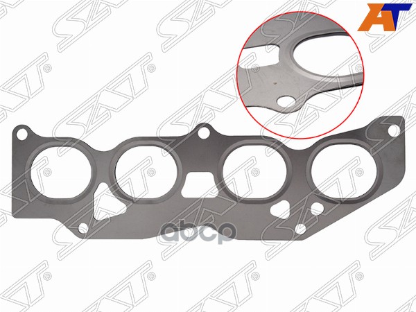 Прокладка выпускного коллектора TOYOTA CAMRY/HIGHLANDER/VENZA/LEXUS RX270 1-2AR-FE 09- Sat арт. ST-100-0018