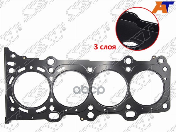 Прокладка головки блока цилиндров Suzuki Escudo 05-17 / Grand Vitara 05-16 J24B (Металл) Sat арт. ST-11141-78K01