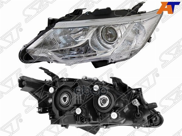 Фара Toyota Camry (XV50) 14-17 (Слева/ Галоген/ ДХО/ С электрокорректором) Sat арт. ST-112-1142LMLD-EM