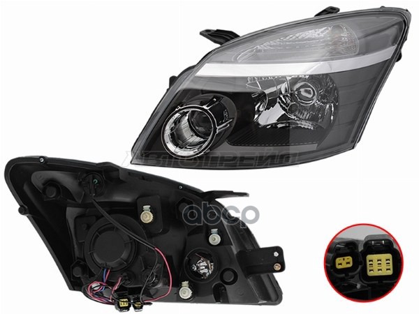 Фара Great Wall Hover H3 10-14 (Слева) Sat арт. ST-11-GWHH3L