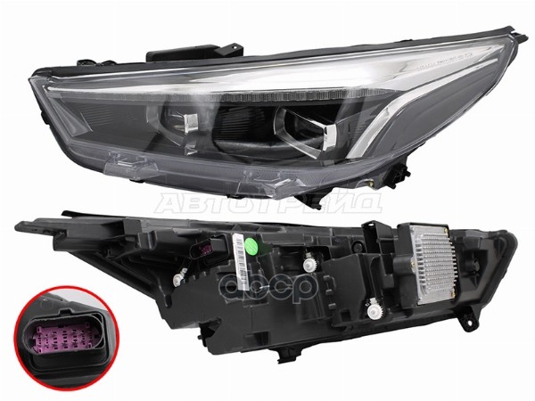 Фара JAC J7 20- (Слева/ LED/ Динамический поворот) Sat арт. ST-11-JCJ7PL